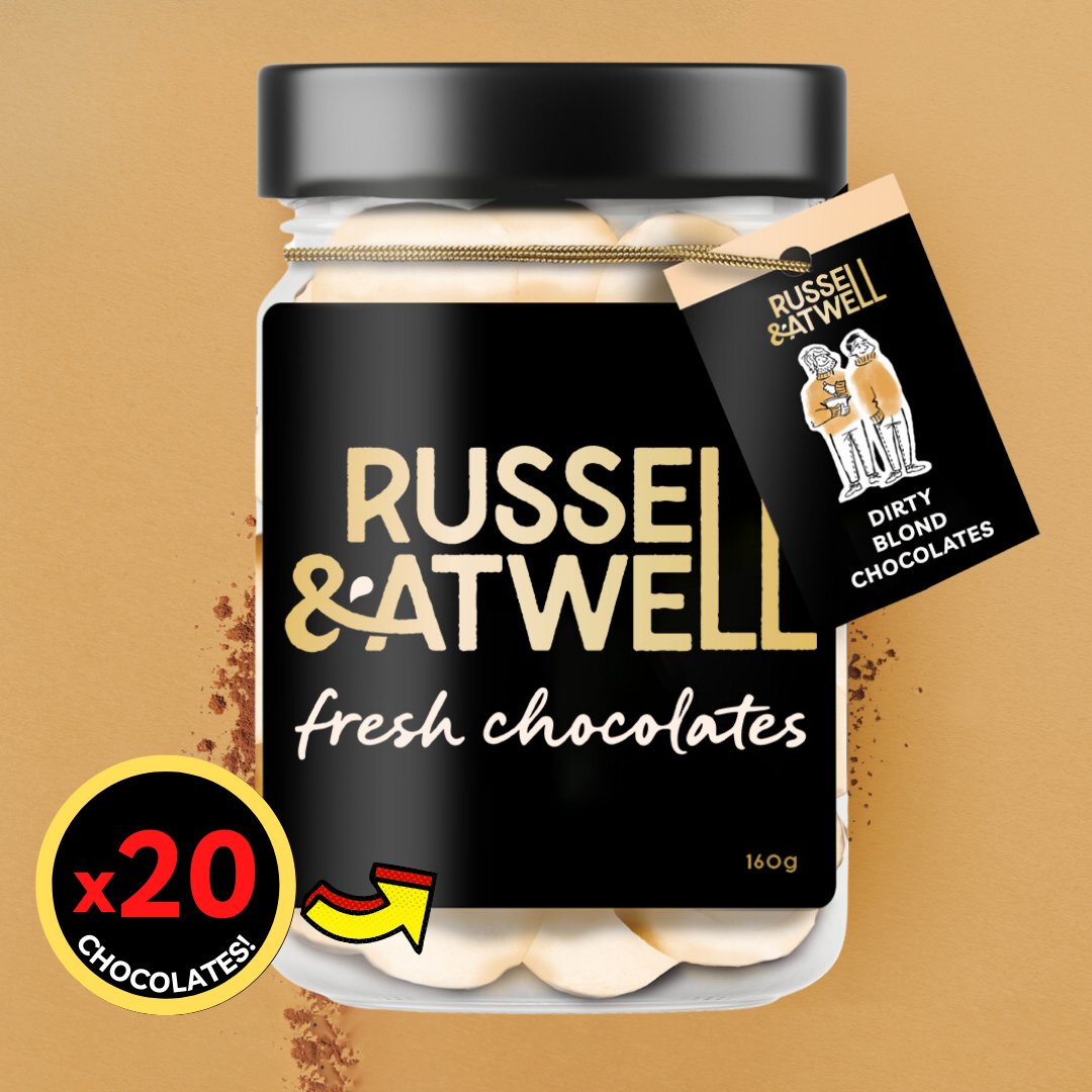 Blond Monty 3 - Jar Box - Russell and Atwell