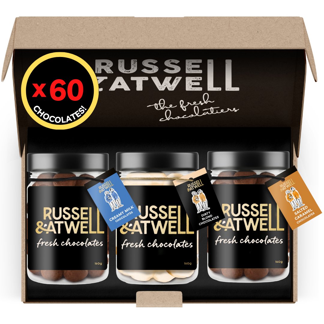 Blond Monty 3 - Jar Box - Russell and Atwell