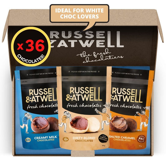 Blond Monty Fresh Chocolate 3 - Pack - Russell and Atwell