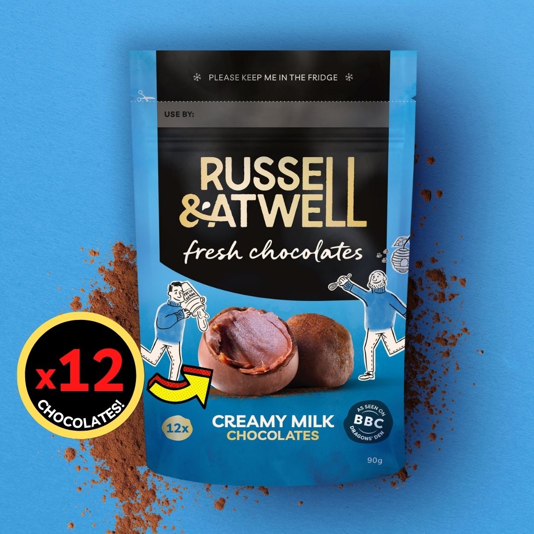 Celebration 6 - Pack Creamy Milk - Russell and Atwell