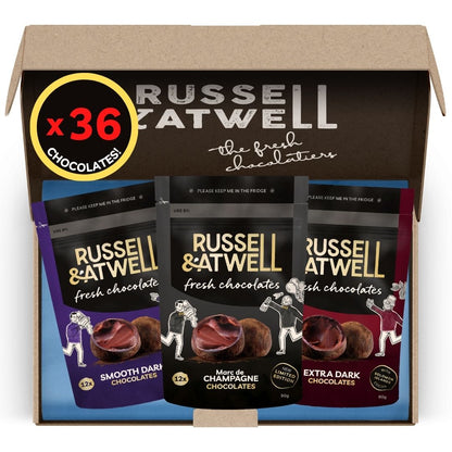 Dark Champagne Monty 3 - Pack - Russell and Atwell