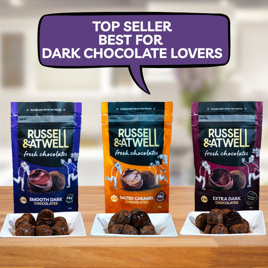 Dark Monty Fresh Chocolate Starter Pack - Russell and Atwell