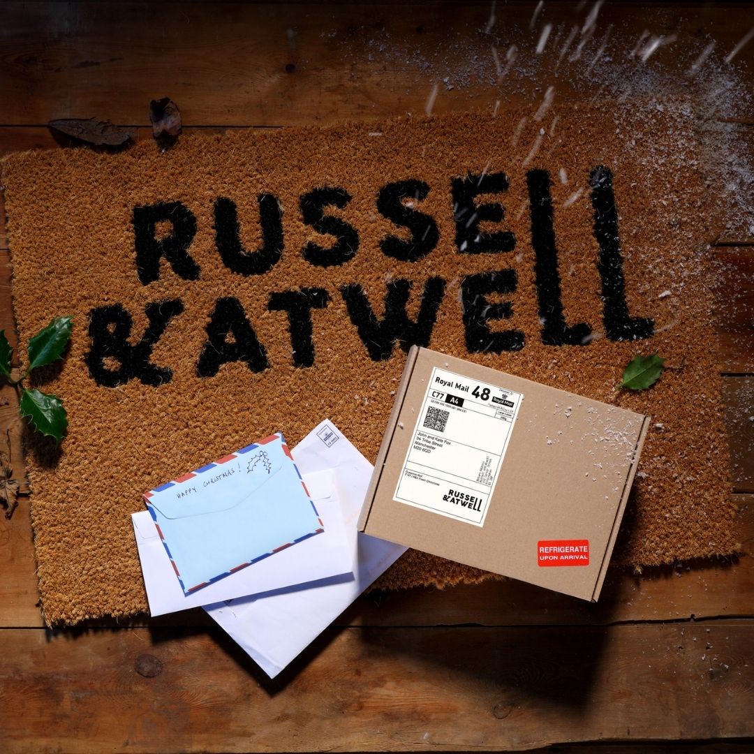 Festive Cracking Hazelnut & Dirty Blond 2 - Jar Box - Russell and Atwell