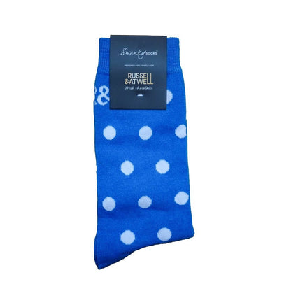 Festive "Get Me Fresh Chocs" R&A bamboo socks! - Russell and Atwell