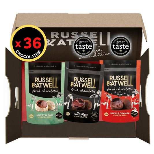 Festive Limited Edition Monty Fresh Chocolate 3 - Pack - Russell and Atwell