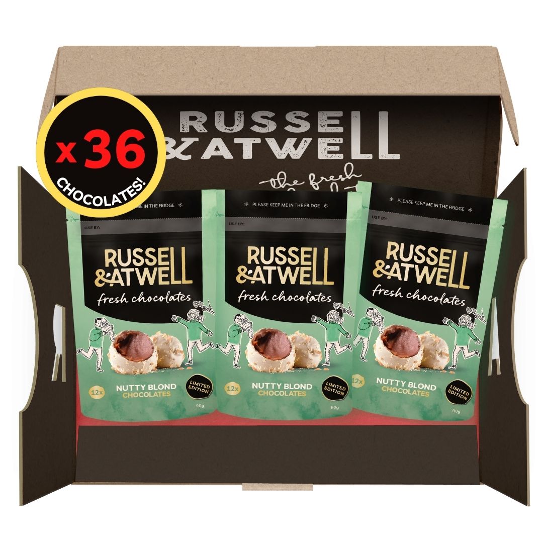 Festive Nutty Blond Triple - Pack - Russell and Atwell