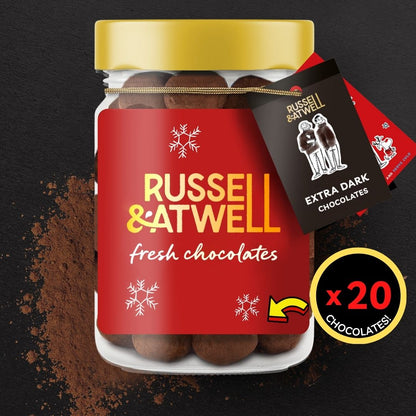 Festive Smooth Dark & Extra Dark 2 - Jar Box - Russell and Atwell