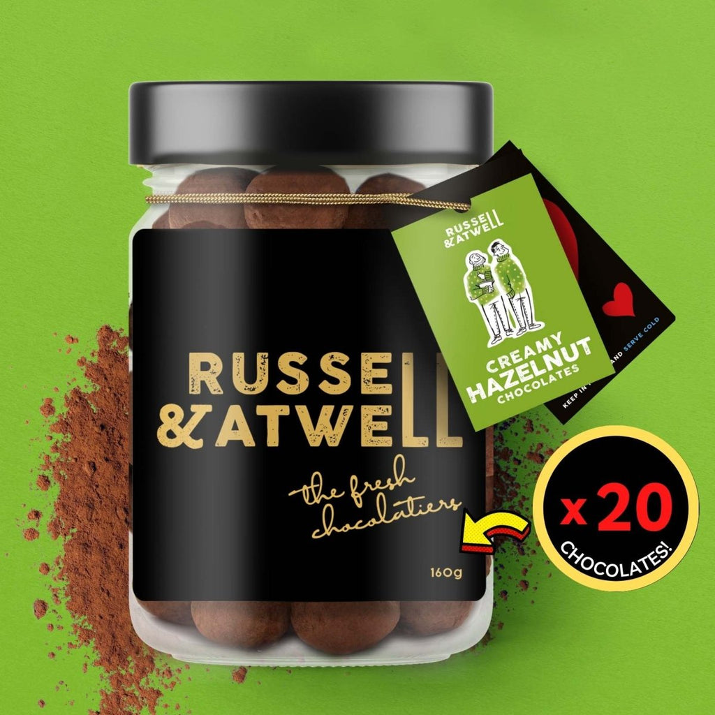 Hazelnut and Blond 2-Jar Box - Russell and Atwell