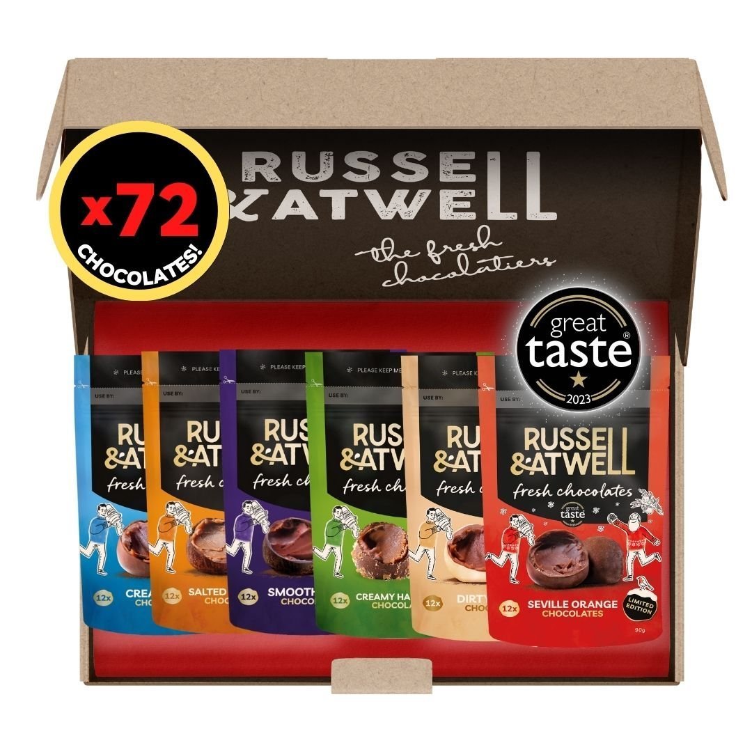 Mega Monty six - pack 12 Month Gift Subscription - Russell and Atwell