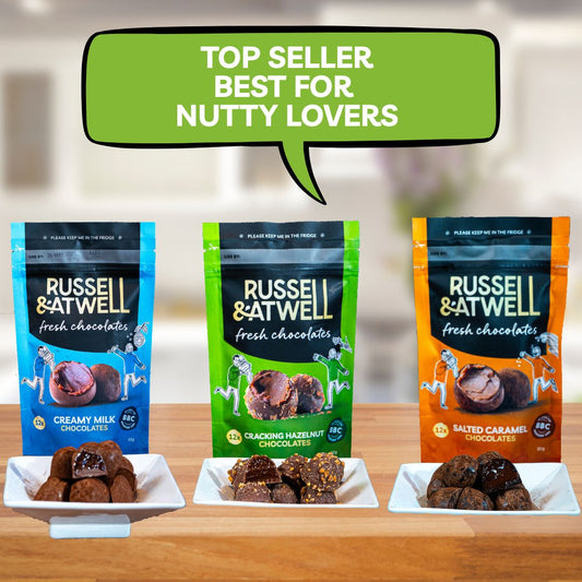 Nutty Monty Fresh Chocolate Starter Pack - Russell and Atwell