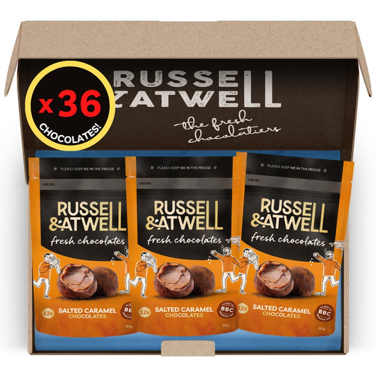 Salted Caramel Triple - Pack - Russell and Atwell