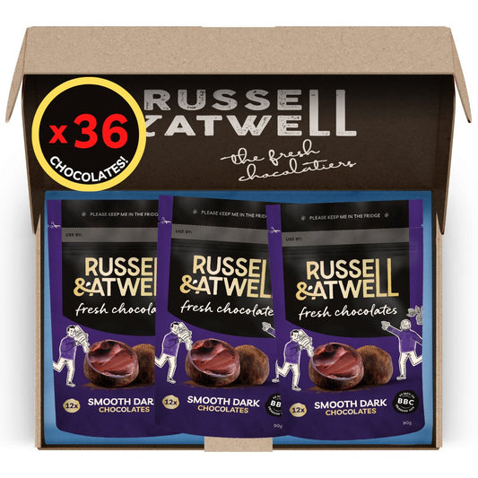 Smooth Dark Triple - Pack - Russell and Atwell