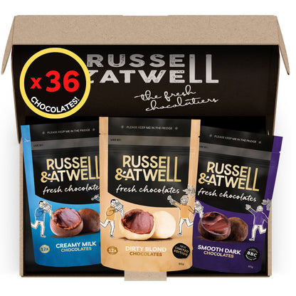 Twilight Monty Fresh Chocolate 3 - Pack - Russell and Atwell