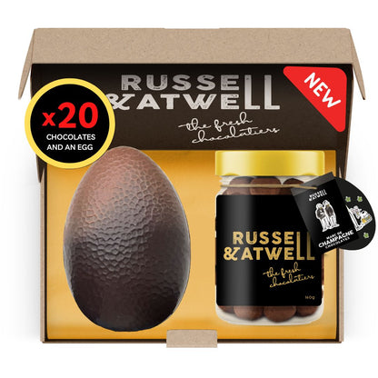 Easter Egg and Marc De Champagne Jar Pack - Russell and Atwell